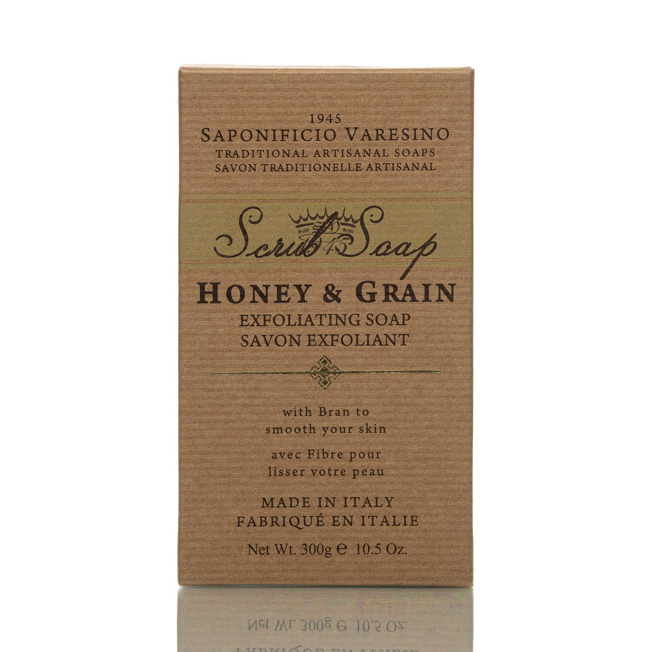 saponificio-varesino-honey-grain-peelingseife-300g-honig image 3