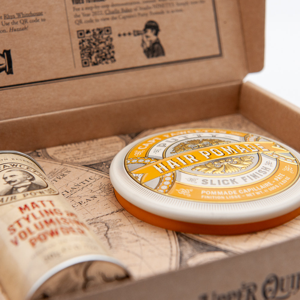 captain-fawcett-hair-couture-geschenkset-pomade-puder image 2