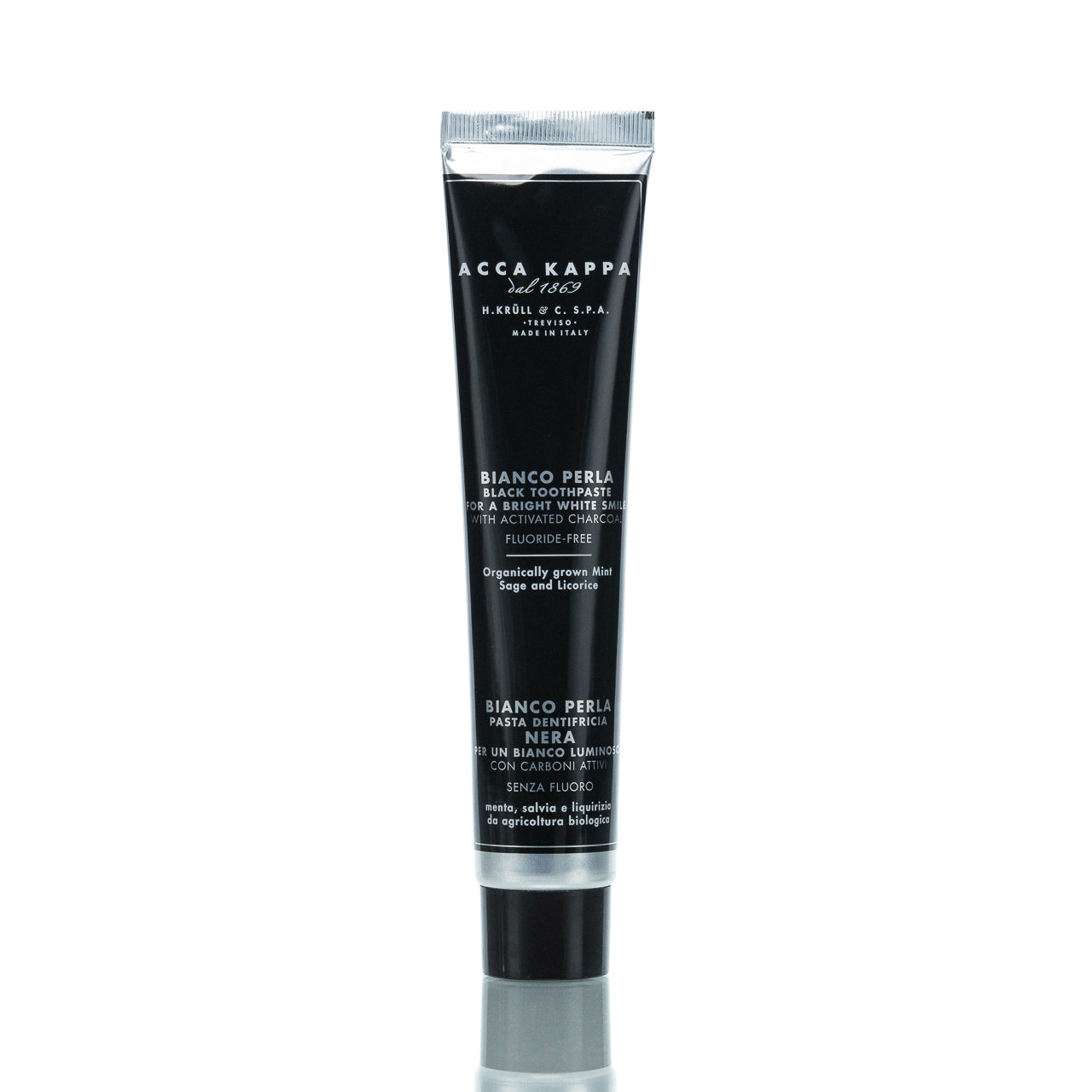 acca-kappa-bianco-perla-zahncreme-aktivkohle-100ml image 1