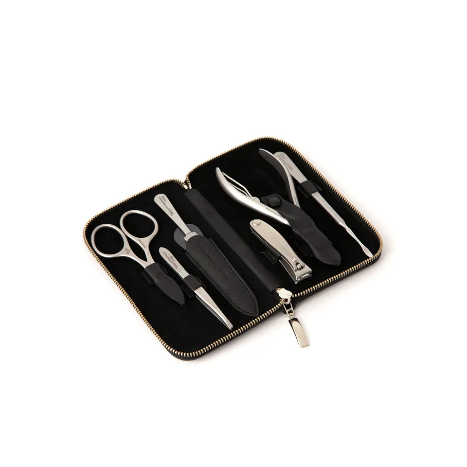 taylor-jermyn-street-manik-re-set-schwarz-6-teilig-edelstahl image 1