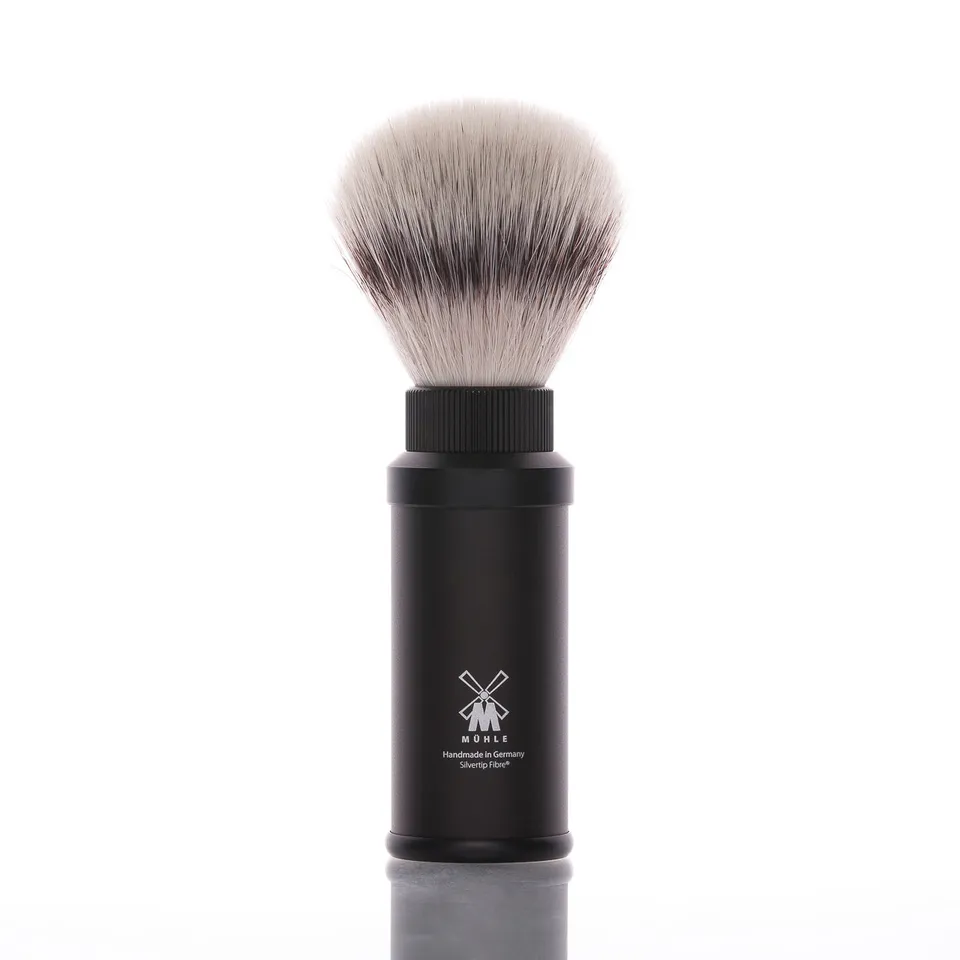 m-hle-travel-reiserasierpinsel-silvertip-fibre-schwarz image 1