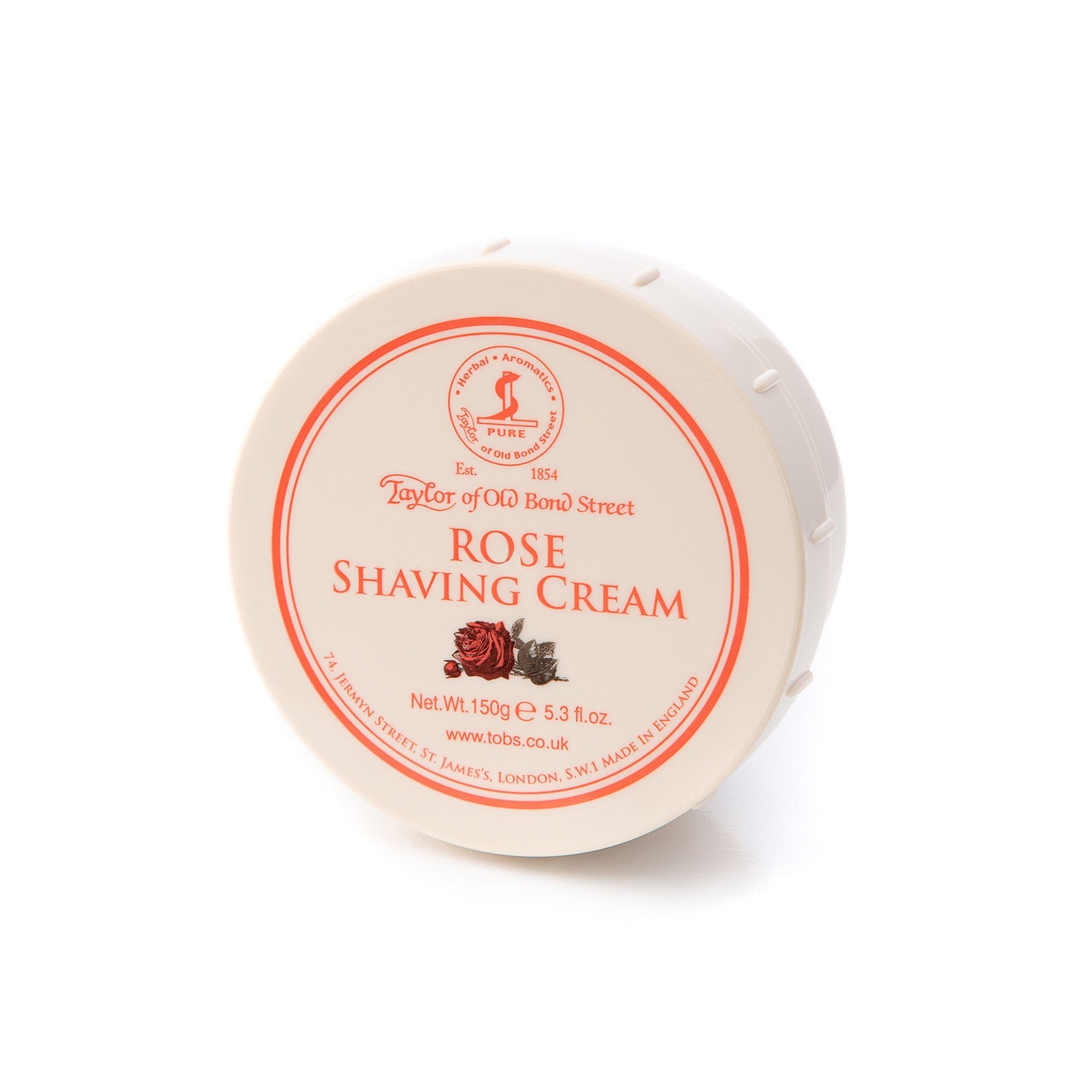 taylor-of-old-bond-street-rose-rasiercreme-im-tiegel-150g-blumig-pflegend image 1