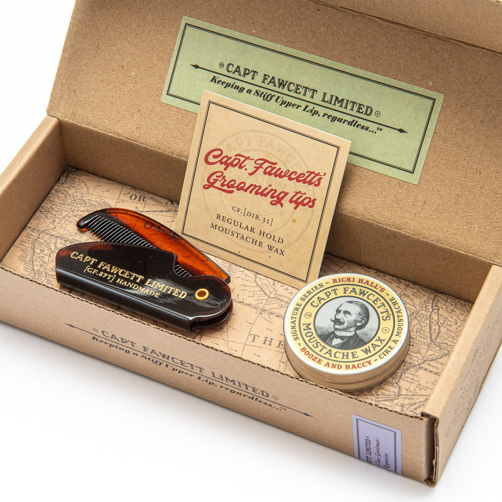 captain-fawcett-moustache-care-schnurrbartwachs-kamm-lavendel image 4