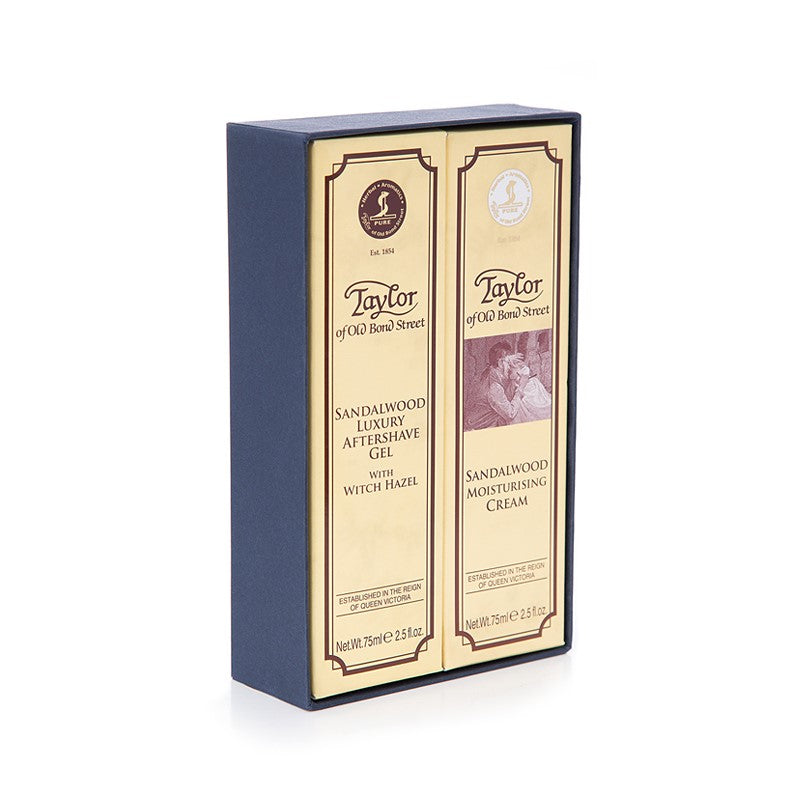 taylor-sandalwood-geschenkset-creme-aftershave-gel-je-75ml image 1