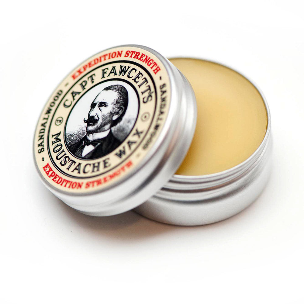 captain-fawcett-moustache-wax-expedition-sandelholz-starker-halt image 3