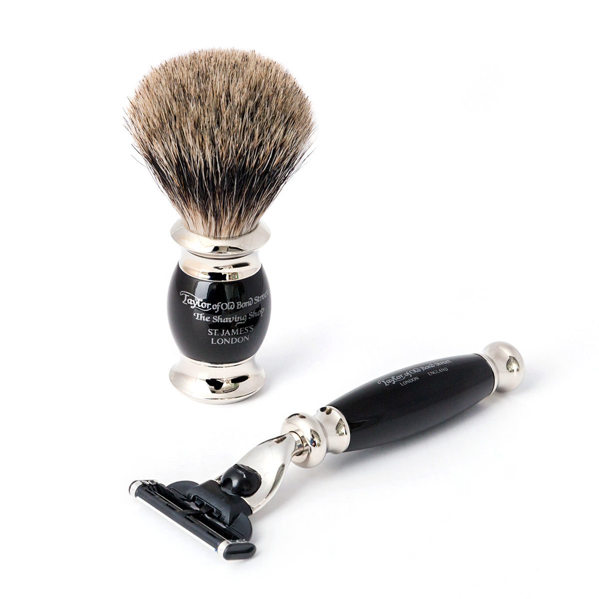 taylor-of-old-bond-street-edwardian-mach3-rasierer-schwarz image 4
