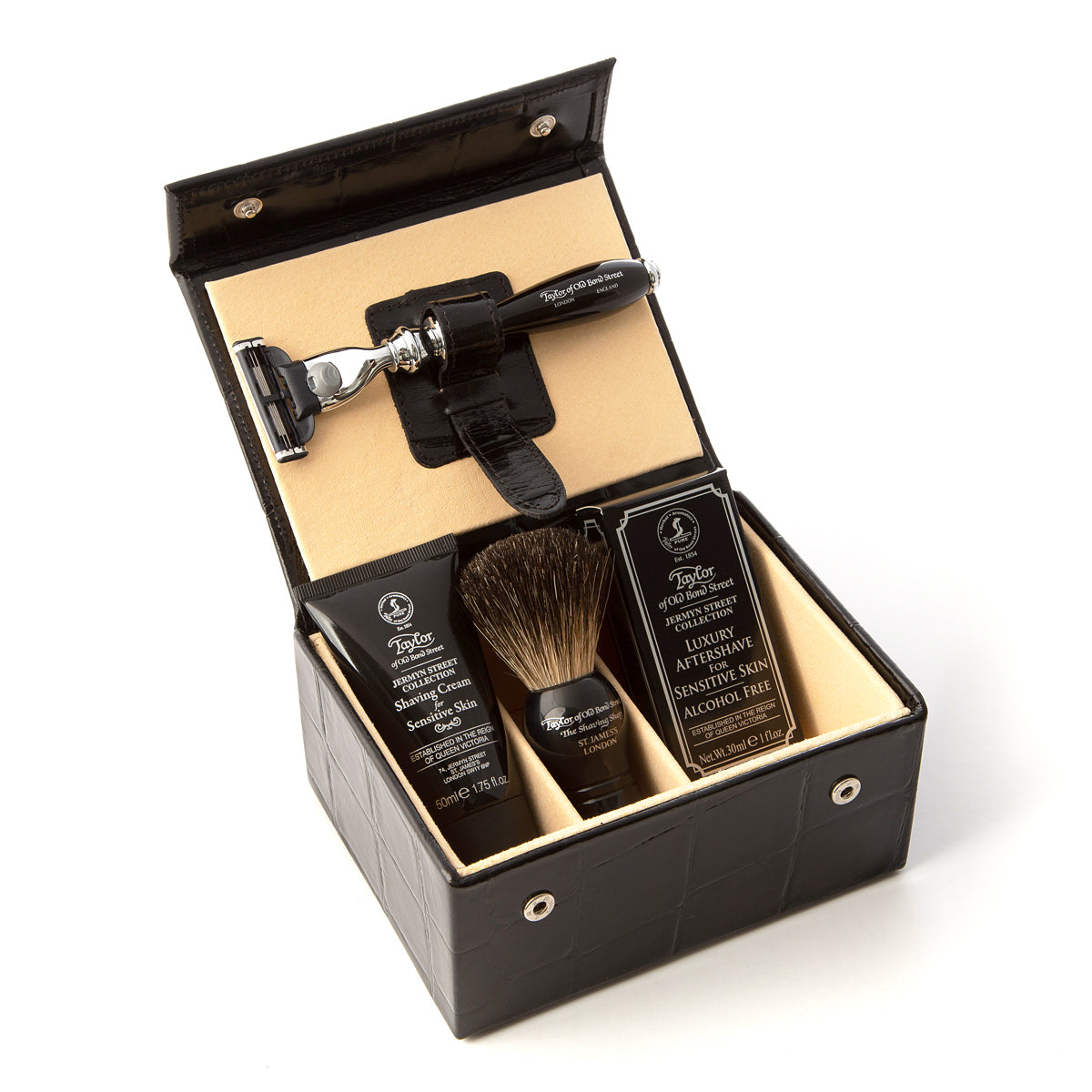 taylor-of-old-bond-street-jermyn-street-rasurset-box-schwarz image 1