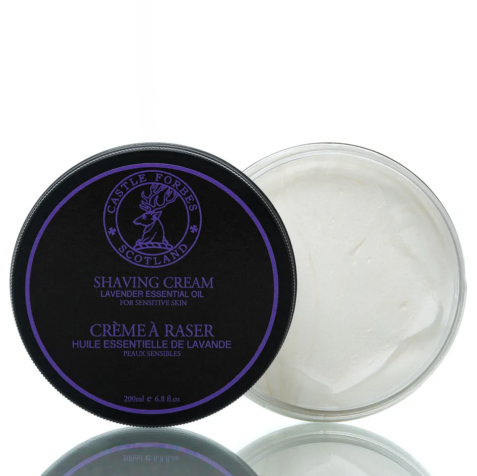 castle-forbes-lavender-rasiercreme-200-ml-empfindliche-haut image 1