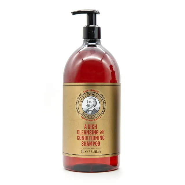 captain-fawcett-booze-baccy-shampoo-1-liter-sulfatfreies-shampoo-mit-orangen-zes image 1
