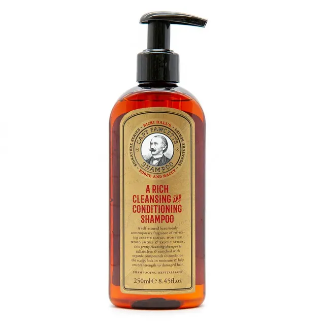 captain-fawcett-booze-baccy-shampoo-250ml-sulfatfrei-orange image 1