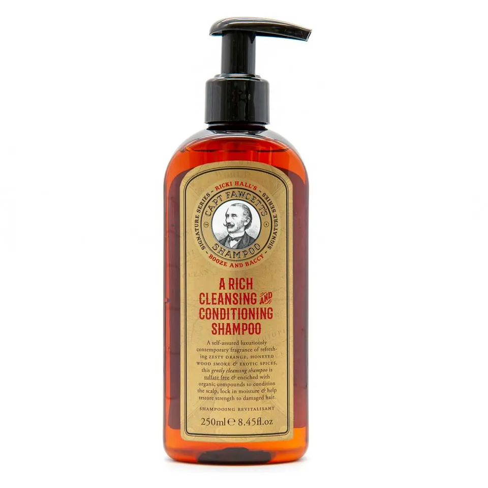 captain-fawcett-booze-baccy-shampoo-250ml-sulfatfrei-orange image 1