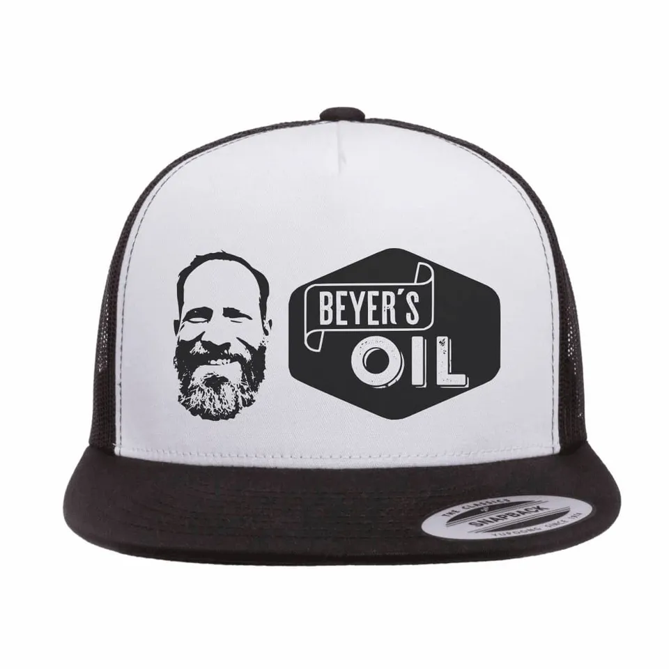 beyer-s-oil-verbena-trucker-cap-schwarz-snapback image 1
