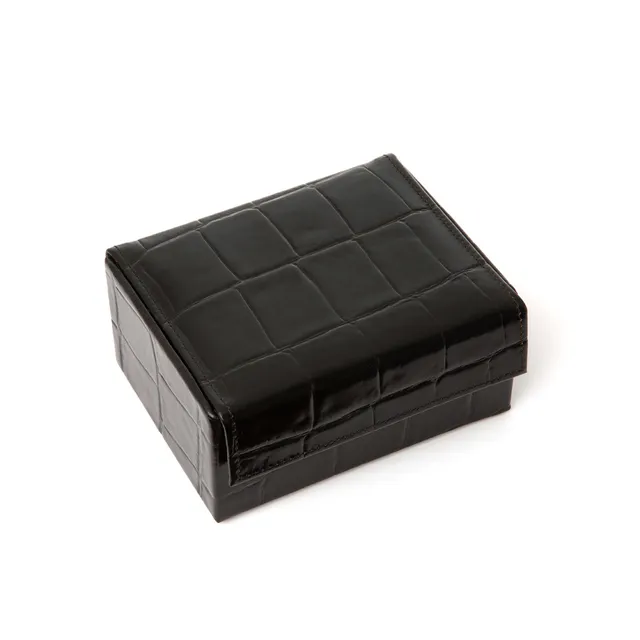 taylor-jermyn-street-grooming-box-leer-mock-crock-black image 1