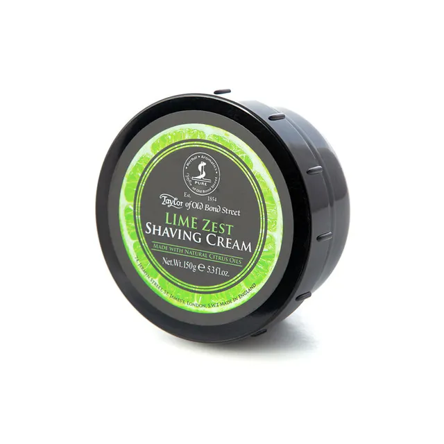 taylor-of-old-bond-street-sandalwood-lime-zest-rasiercreme-im-tiegel-150-g image 1
