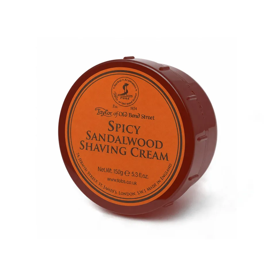taylor-of-old-bond-street-sandalwood-rasiercreme-bowl-150g image 1