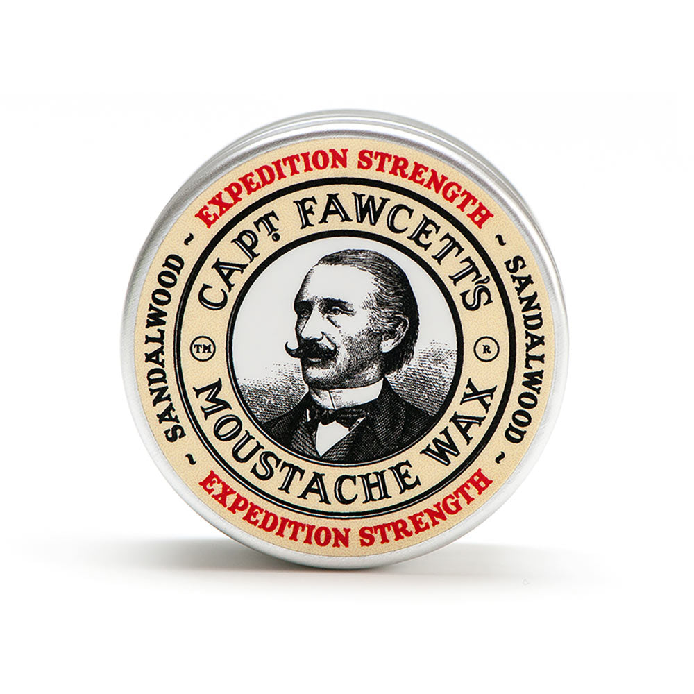captain-fawcett-moustache-wax-expedition-sandelholz-starker-halt image 1