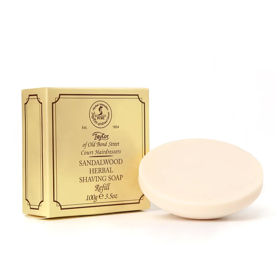 taylor-of-old-bond-street-sandalwood-rasierseife-nachf-llung-100-g image 1