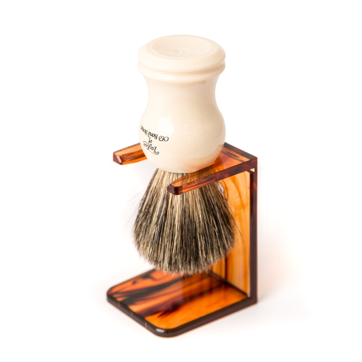taylor-sandalwood-rasierpinselst-nder-schildpatt-optik image 2