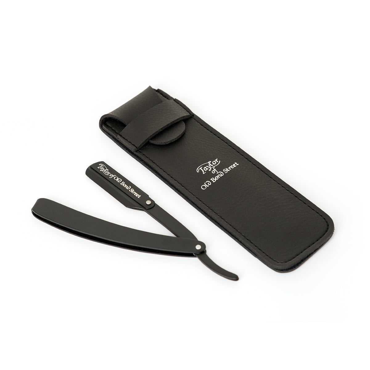 taylor-sandalwood-rasiermesser-wechselklingen-schwarz-mit-etui image 1