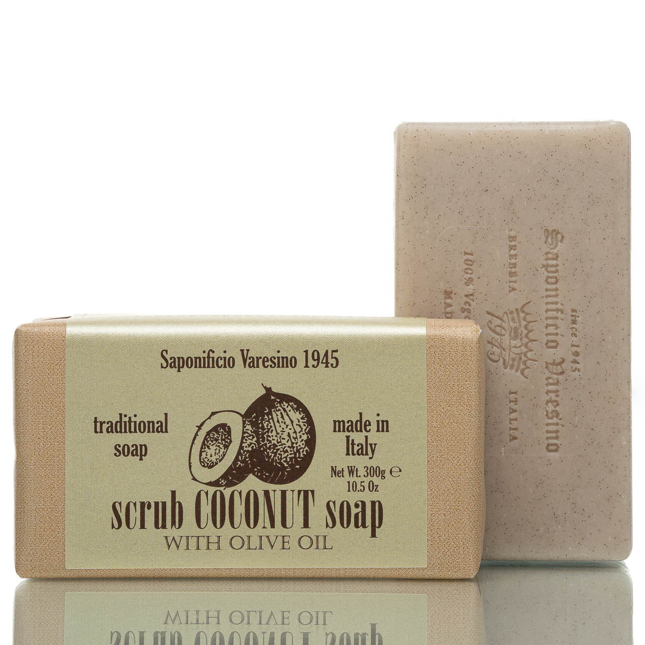 saponificio-varesino-coconut-olive-seife-300g-kokosduft image 1