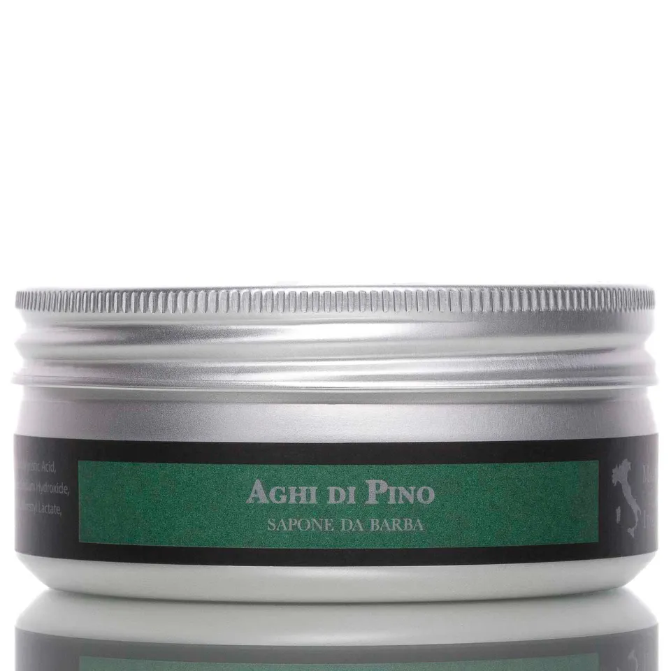 saponificio-bignoli-aghi-di-pino-rasierseife-175-g-im-aluminiumtiegel image 1