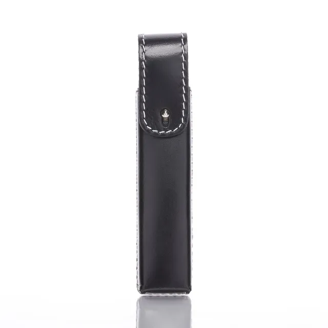 giesen-forsthoff-rindleder-etui-rasiermesser-schwarz-wei-e-naht image 1