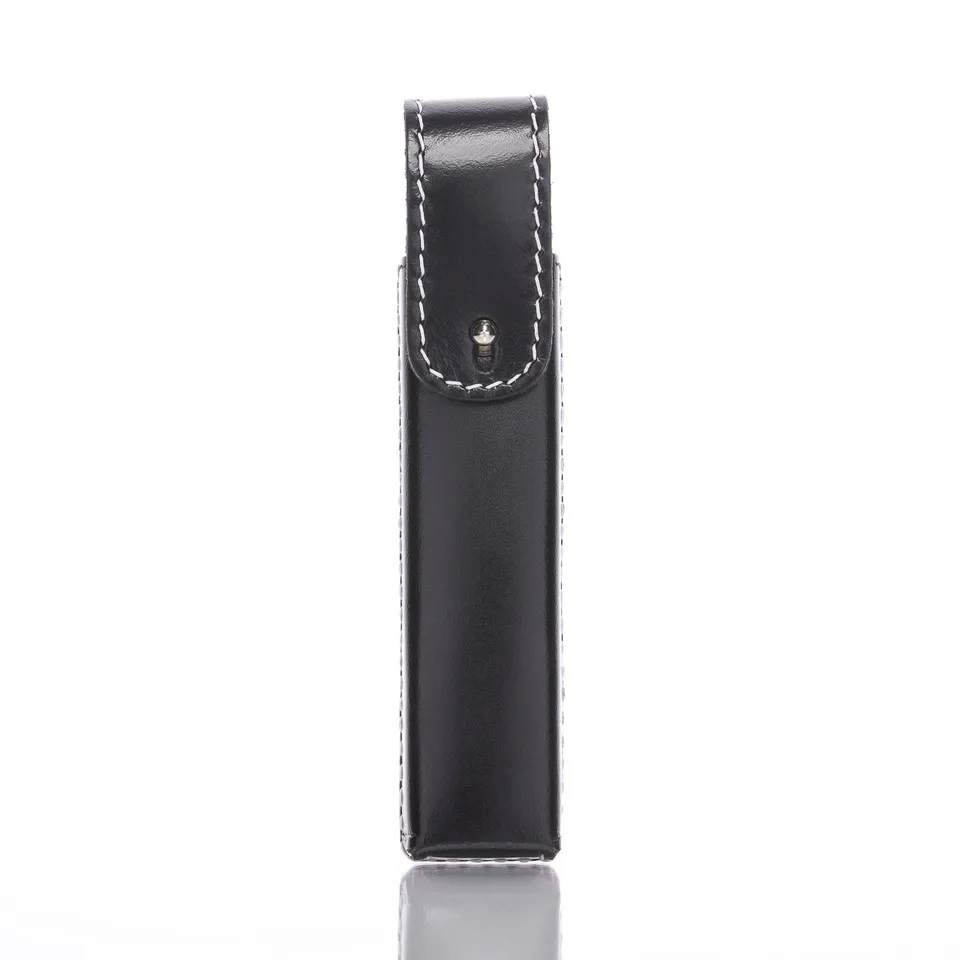 giesen-forsthoff-rindleder-etui-rasiermesser-schwarz-wei-e-naht image 1