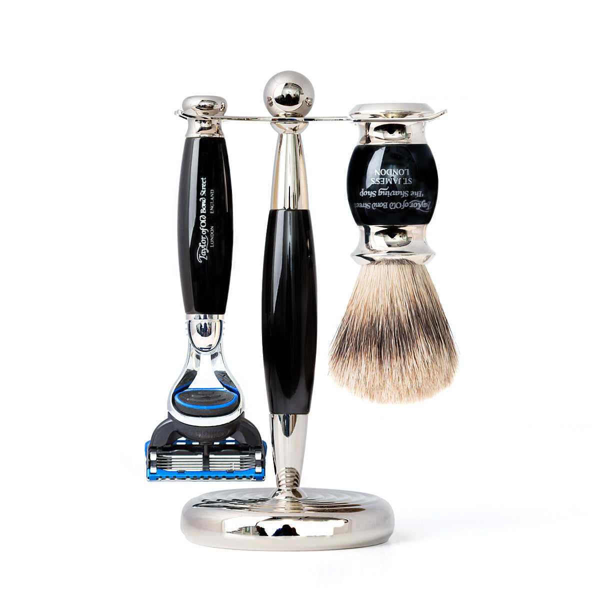 taylor-of-old-bond-street-sandalwood-edwardian-fusion-rasierer-schwarz image 1