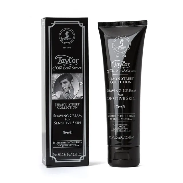 taylor-of-old-bond-street-jermyn-street-rasiercreme-tube-75-ml-sensitiv image 1