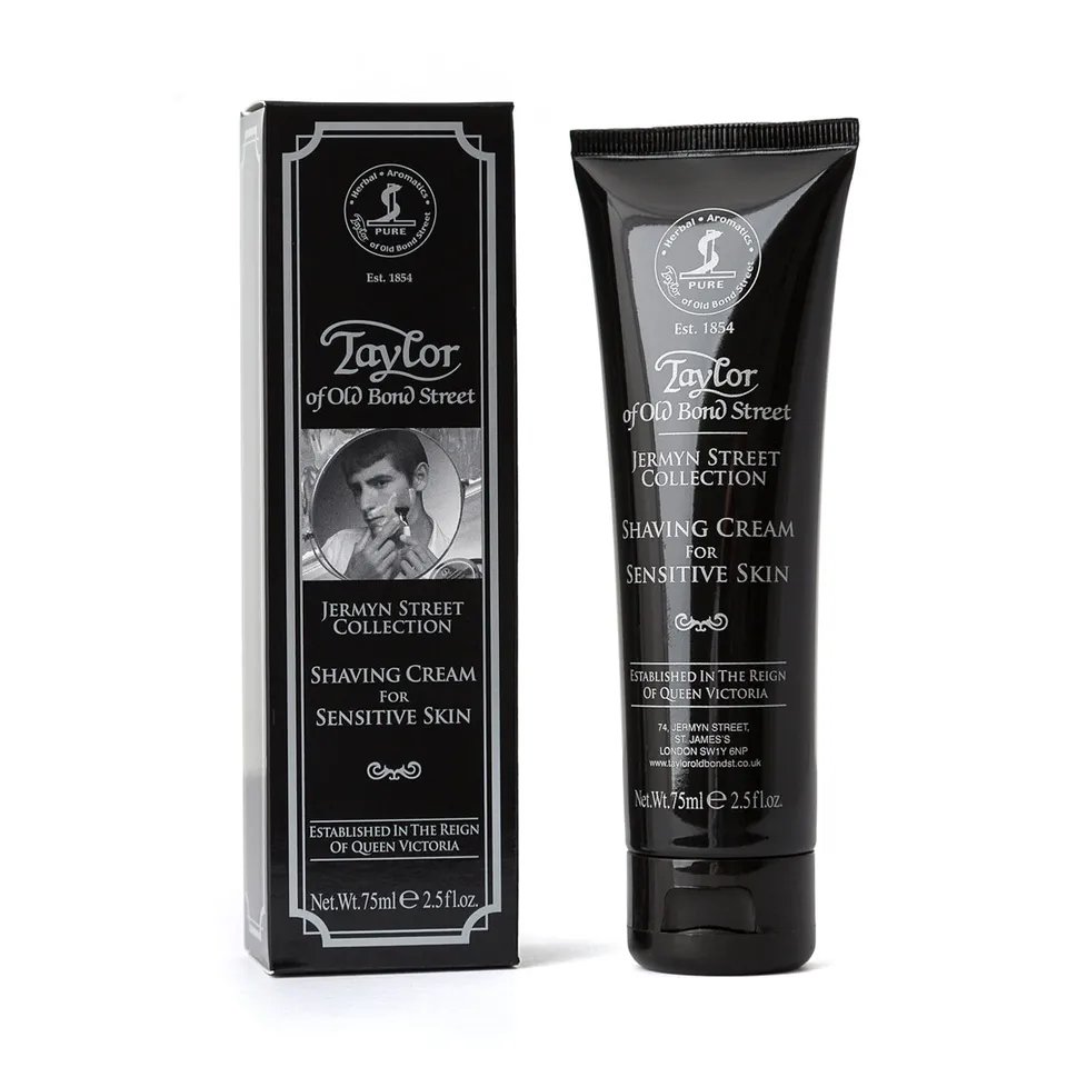 taylor-of-old-bond-street-jermyn-street-rasiercreme-tube-75-ml-sensitiv image 1