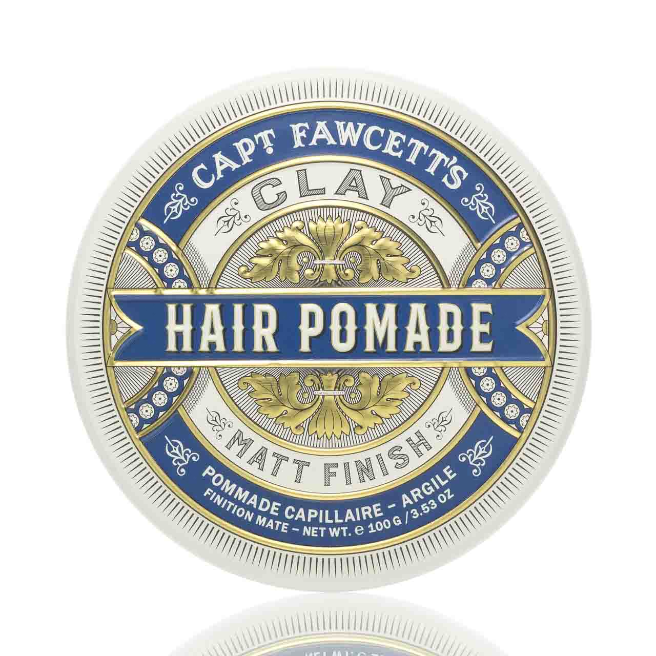 captain-fawcett-matt-clay-haarpomade-100g-matt image 1