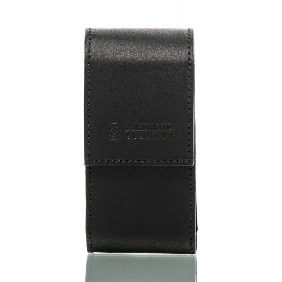 merkur-5004-lederetui-f-r-rasierhobel-schwarz-rindleder-leer image 1