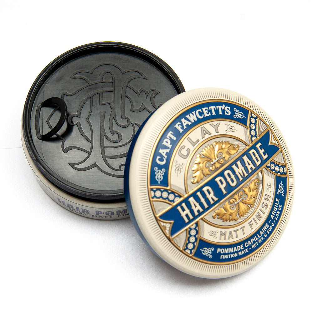 captain-fawcett-pomades-clay-pomade-matt-mittlerer-halt image 2
