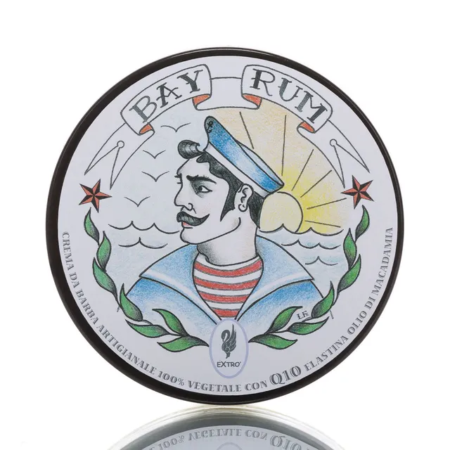 blackbeards-bay-rum-rasiercreme-150ml-vegan-sheabutter image 1