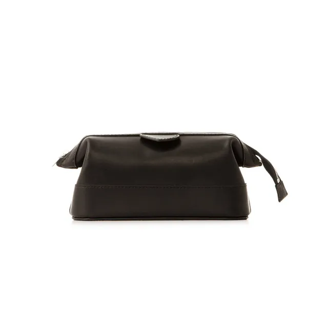 taylor-of-old-bond-street-jermyn-street-kulturbeutel-leder-schwarz-klein image 1