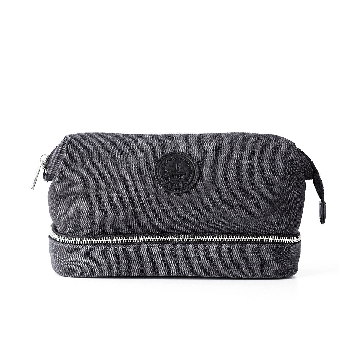 taylor-of-old-bond-street-jermyn-street-wash-bag-grau-canvas image 1