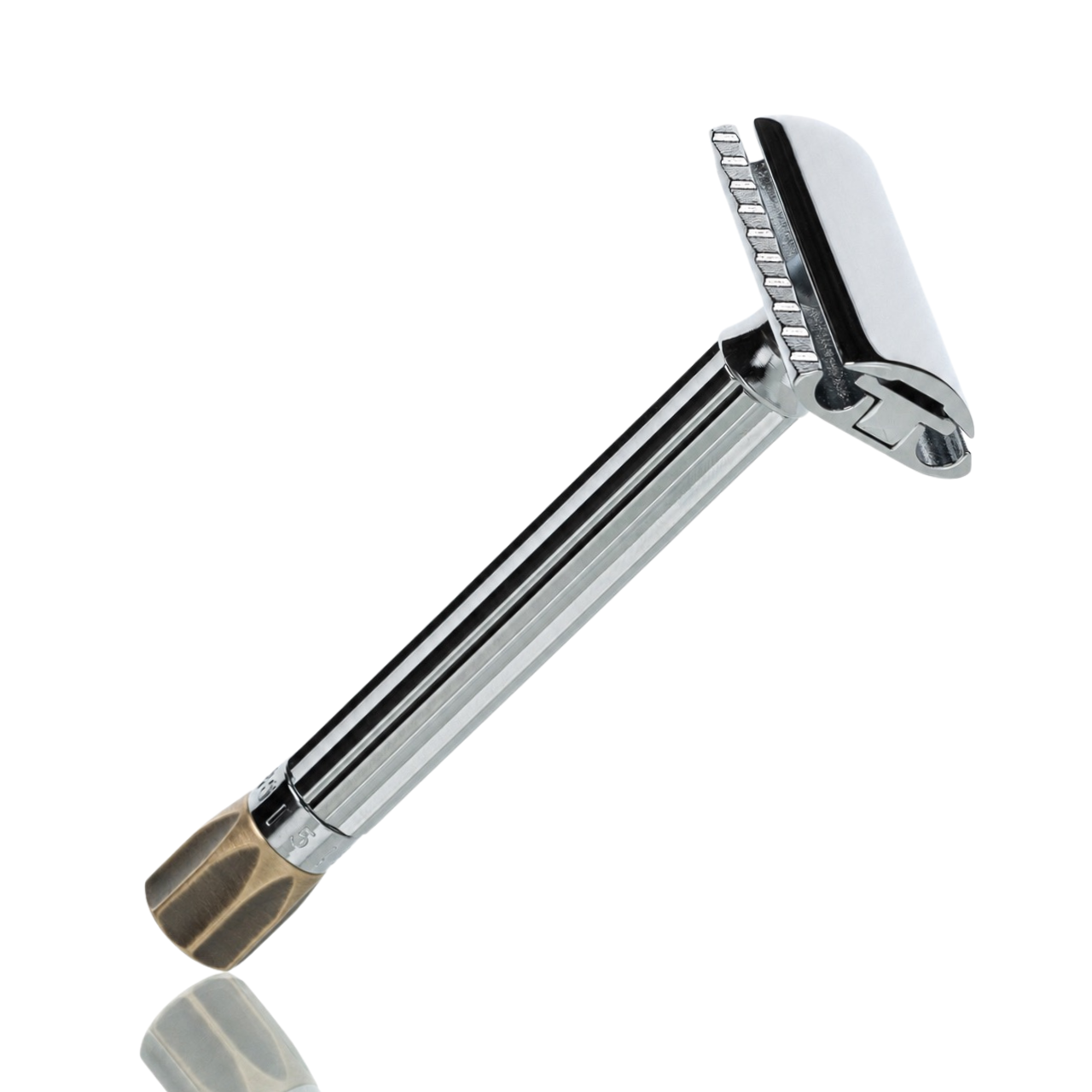 merkur-510c-progress-rasierhobel-messing-langer-griff image 2