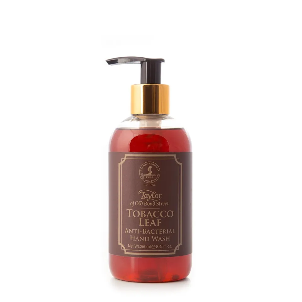 taylor-of-old-bond-street-tobacco-leaf-handseife-fl-ssig-250ml image 1
