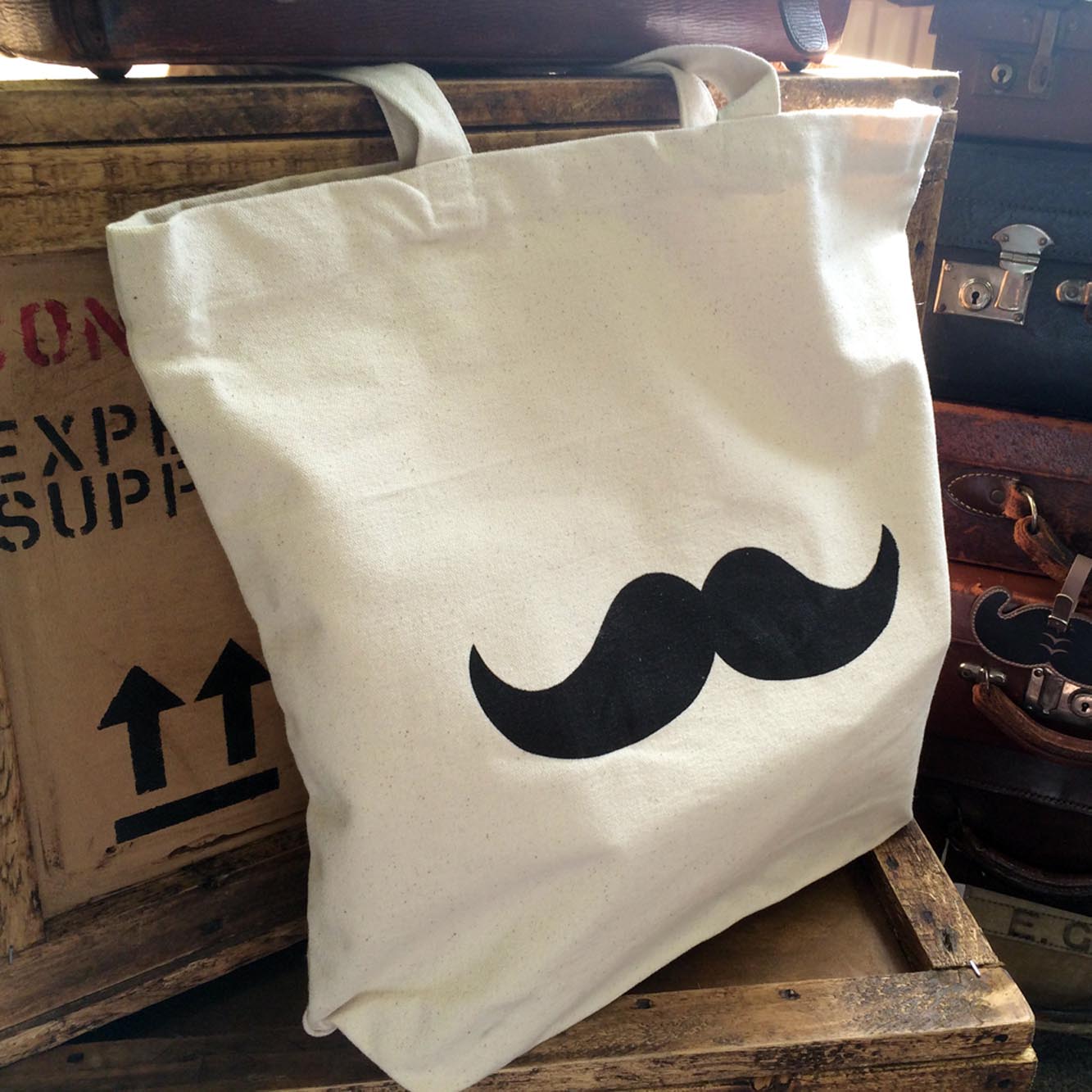 captain-fawcett-the-captain-s-tote-tragetasche-stoff-vintage image 2