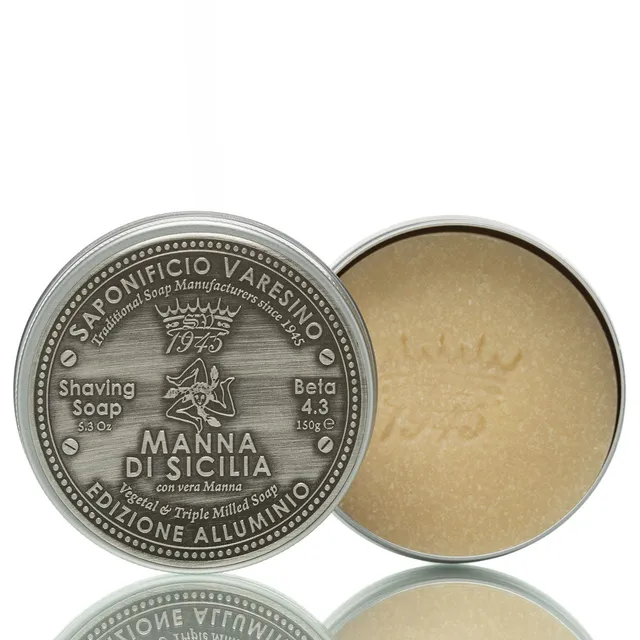 saponificio-varesino-manna-di-sicilia-rasierseife-150g-dose image 1