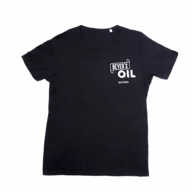 beyer-s-oil-verbena-t-shirt-schwarz-bio-baumwolle-m image 1