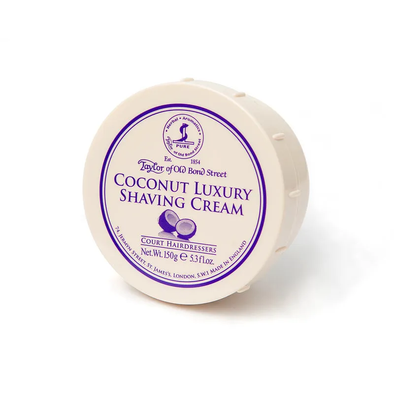 taylor-of-old-bond-street-sandalwood-rasiercreme-kokos-schale-150g image 1