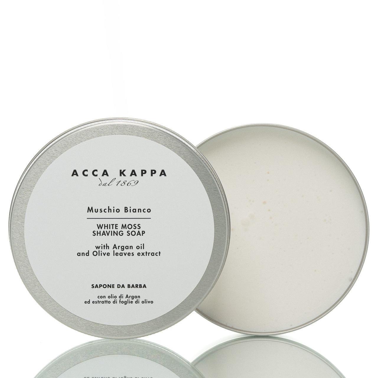 acca-kappa-white-moss-rasierseife-metalldose-argan-l image 2
