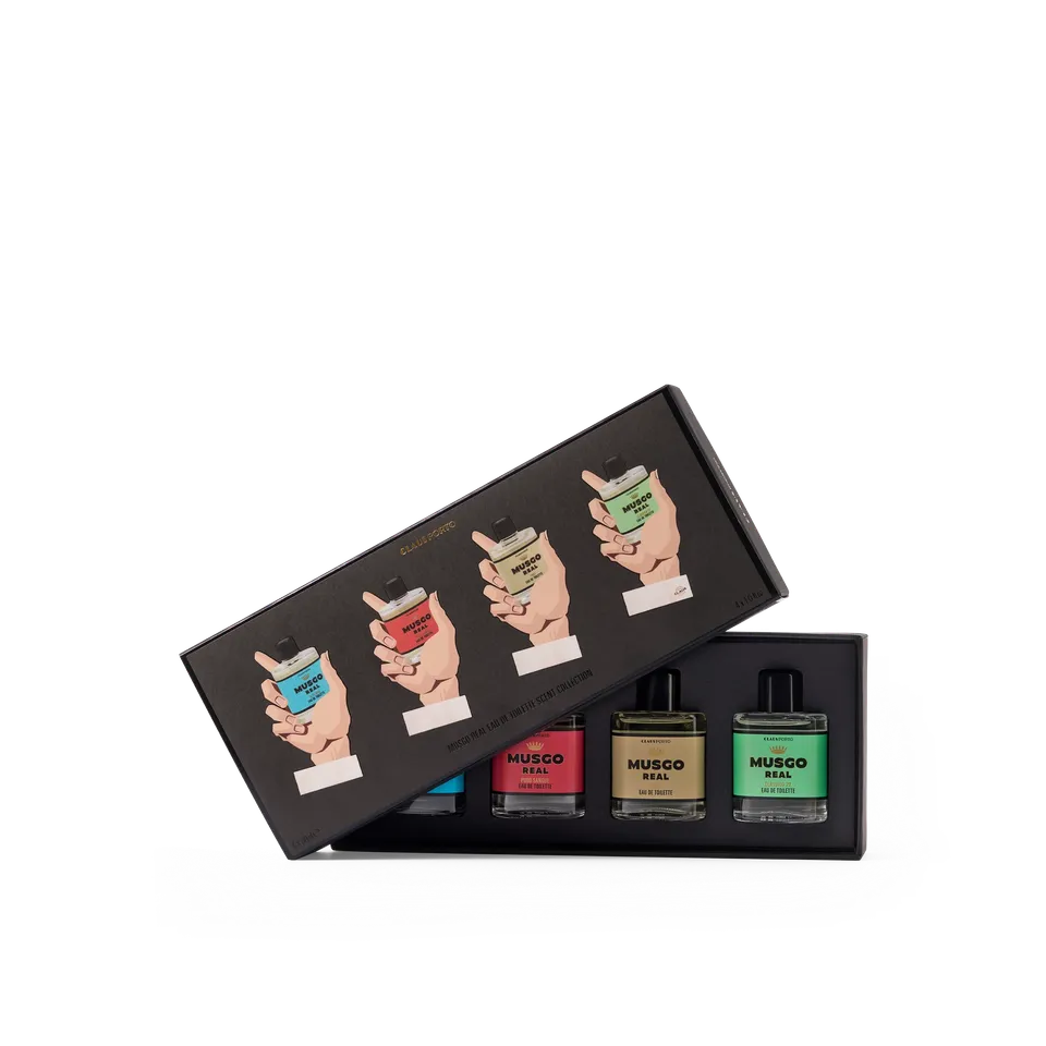 musgo-real-classic-scent-hands-up-mini-eau-de-toilette-geschenkset-mit-4-x-40-ml image 1