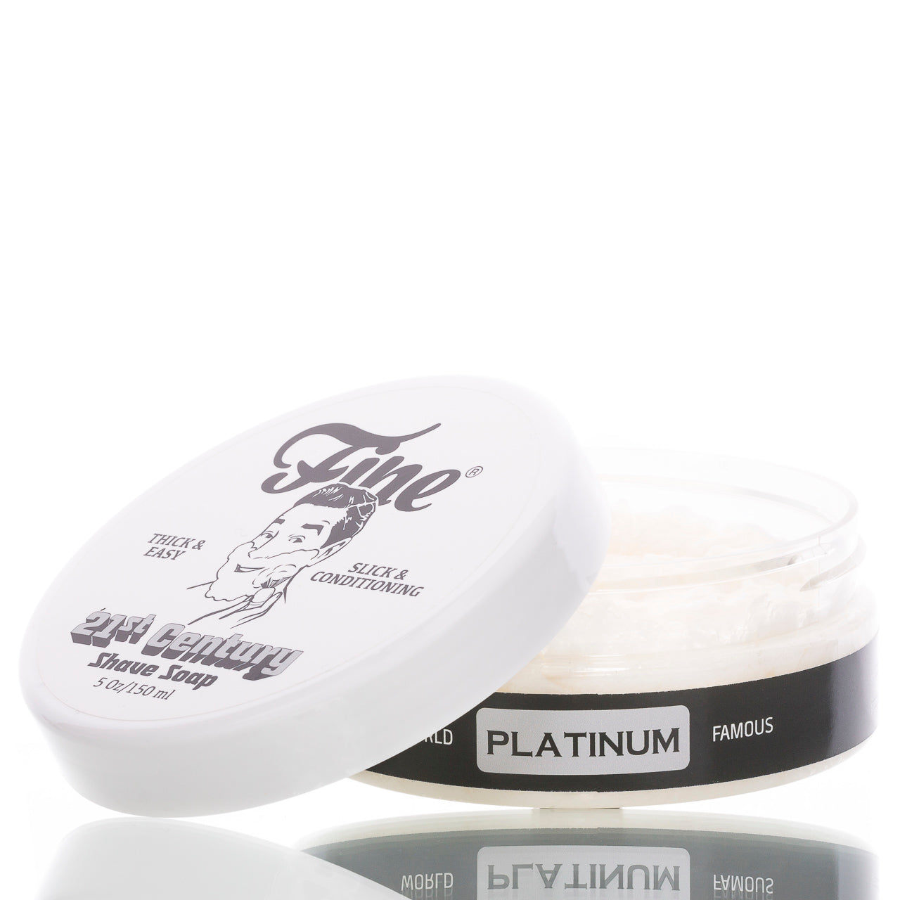 fine-platinum-rasierseife-150-ml-tallow-mango-butter image 2